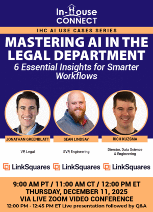 Mastering AI in the Legal Department: 6 Essential Insights for Smarter Workflows