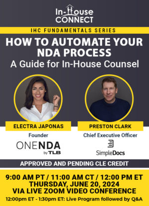 How to Automate Your NDA Process: A Guide for In-House Counsel