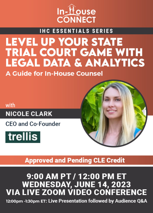 Level Up Your State Trial Court Game with Legal Data & Analytics A