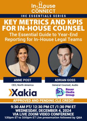 Key Metrics and KPIs for In-House Counsel: The Essential Guide to Year-End Reporting for In-House Legal Teams