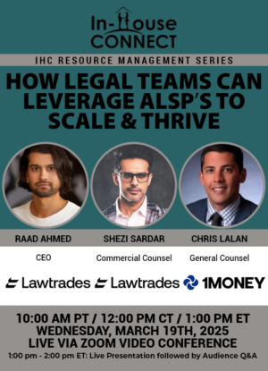 How Legal Teams Can Leverage ALSPs to Scale & Thrive