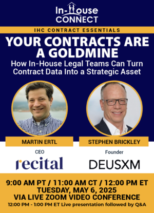 Your Contracts Are a Goldmine: How In-House Legal Teams Can Turn Contract Data Into a Strategic Asset