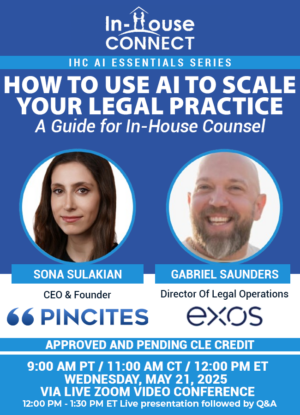 How to Use AI to Scale Your Legal Practice: A Guide for In-House Counsel