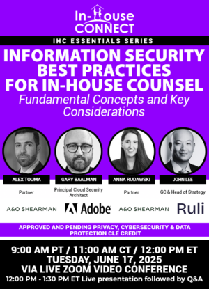 Information Security for Lawyers: Fundamental Concepts and Key Considerations