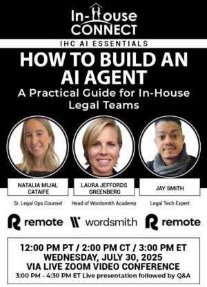How to Build an AI Agent: A Practical Guide for In-House Legal Teams
