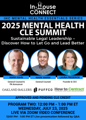 Sustainable Legal Leadership: How We Learned to Let Go & Lead Better