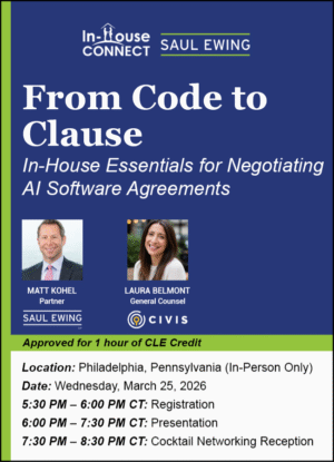 From Code to Clause: In-House Essentials for Negotiating AI Software Agreements
