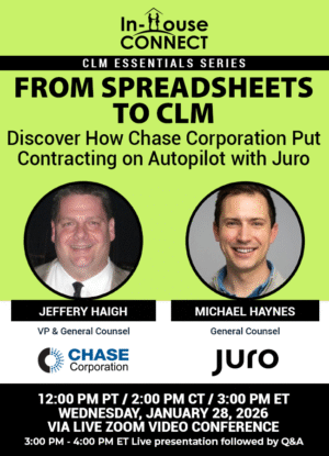 From Spreadsheets to CLM: Discover How Chase Corporation Put Contracting on Autopilot with Juro