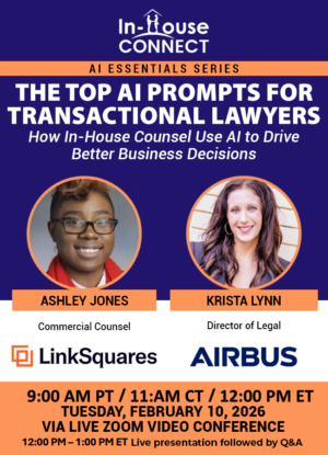 The Top AI Prompts for Transactional Lawyers