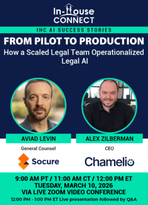 From Pilot to Production: How a Scaled Legal Team Operationalized Legal AI