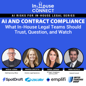 AI and Contract Compliance: What In-House Legal Teams Should Trust, Question, and Watch